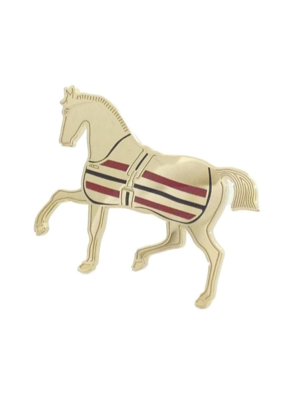 Hermes Cheval a la Couvertures Scarf Ring